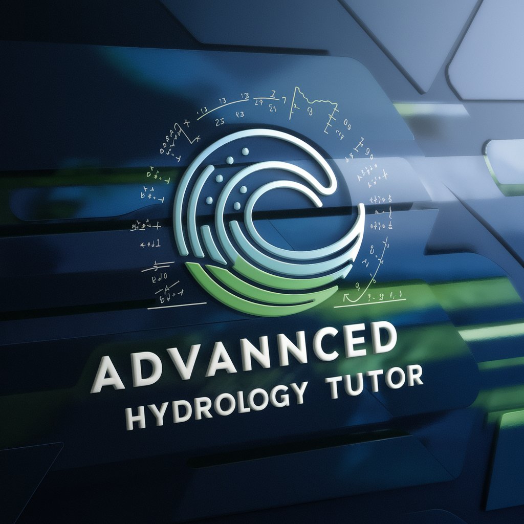 Advanced Hydrology Tutor in GPT Store