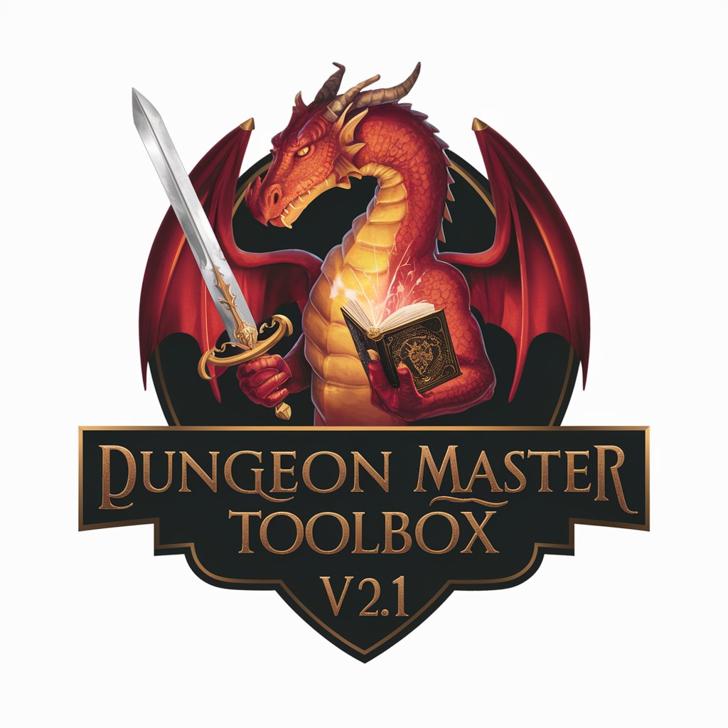 Dungeon and Dragons -  DM toolbox v2.1 in GPT Store