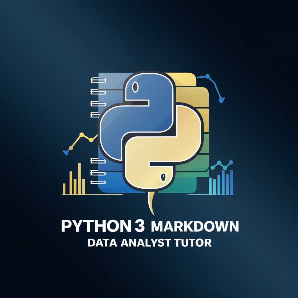 Python3 Markdown Data Analyst Tutor in GPT Store
