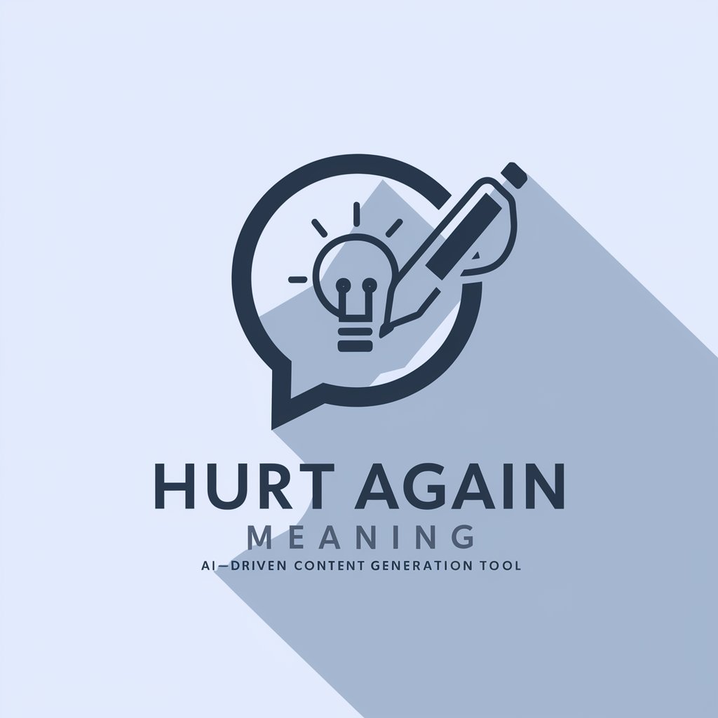 Hurt Again meaning?