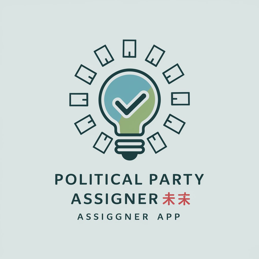 Political Party Assigner ✨