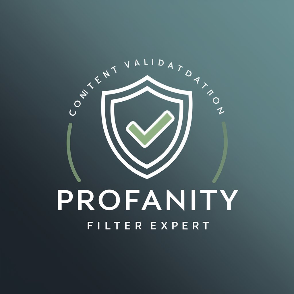 Profanity Filter Expert in GPT Store