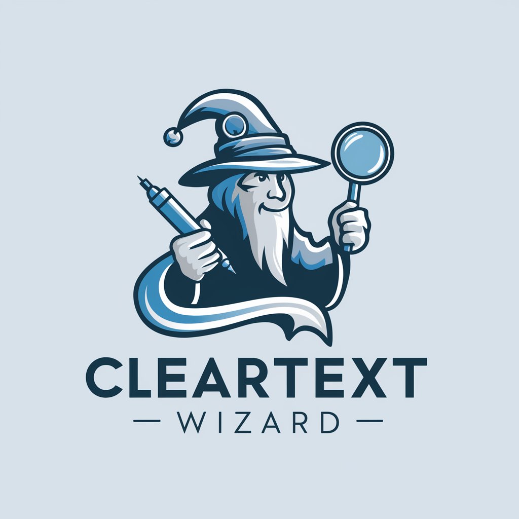 ClearText Wizard in GPT Store