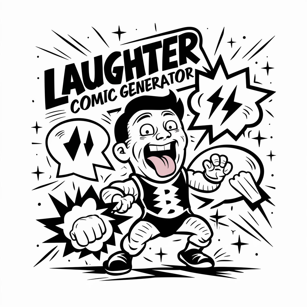 Laughter comic generator