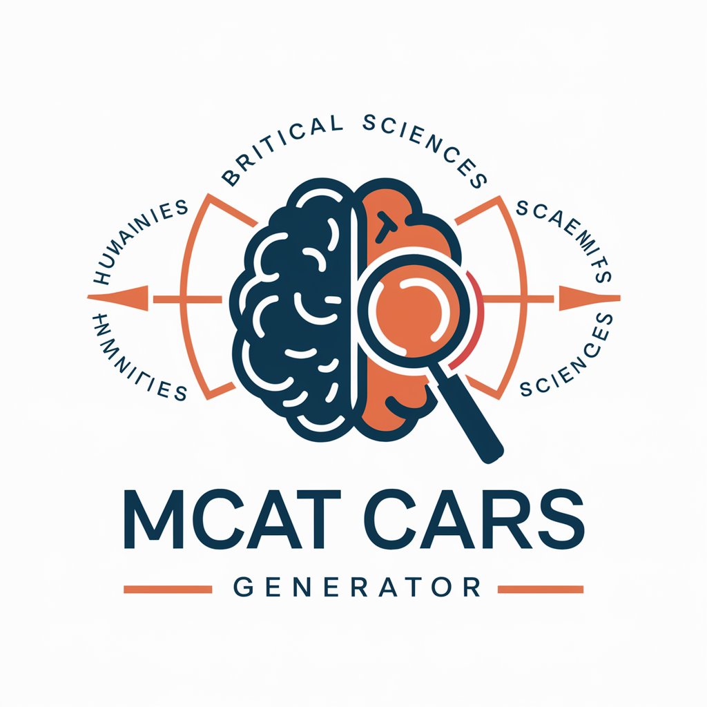 MCAT CARS Generator in GPT Store