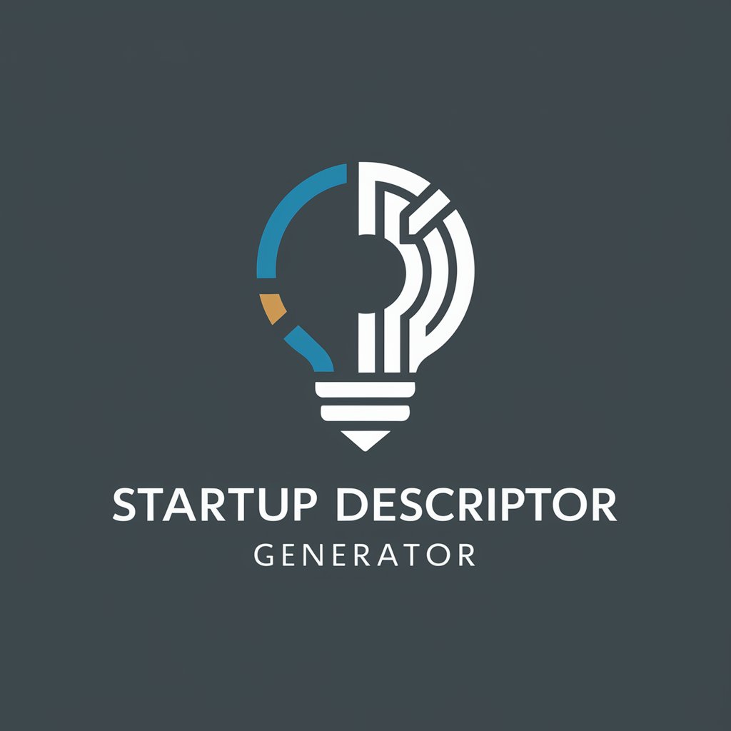 Startup descriptor Generator in GPT Store