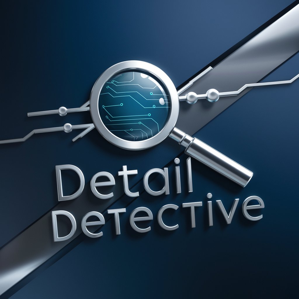 Detail Detective in GPT Store