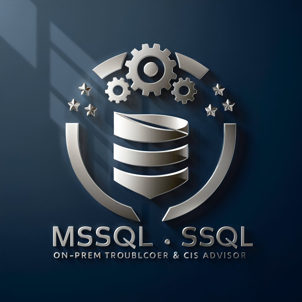 MSSQL On-Prem Troubleshooter & CIS Advisor in GPT Store