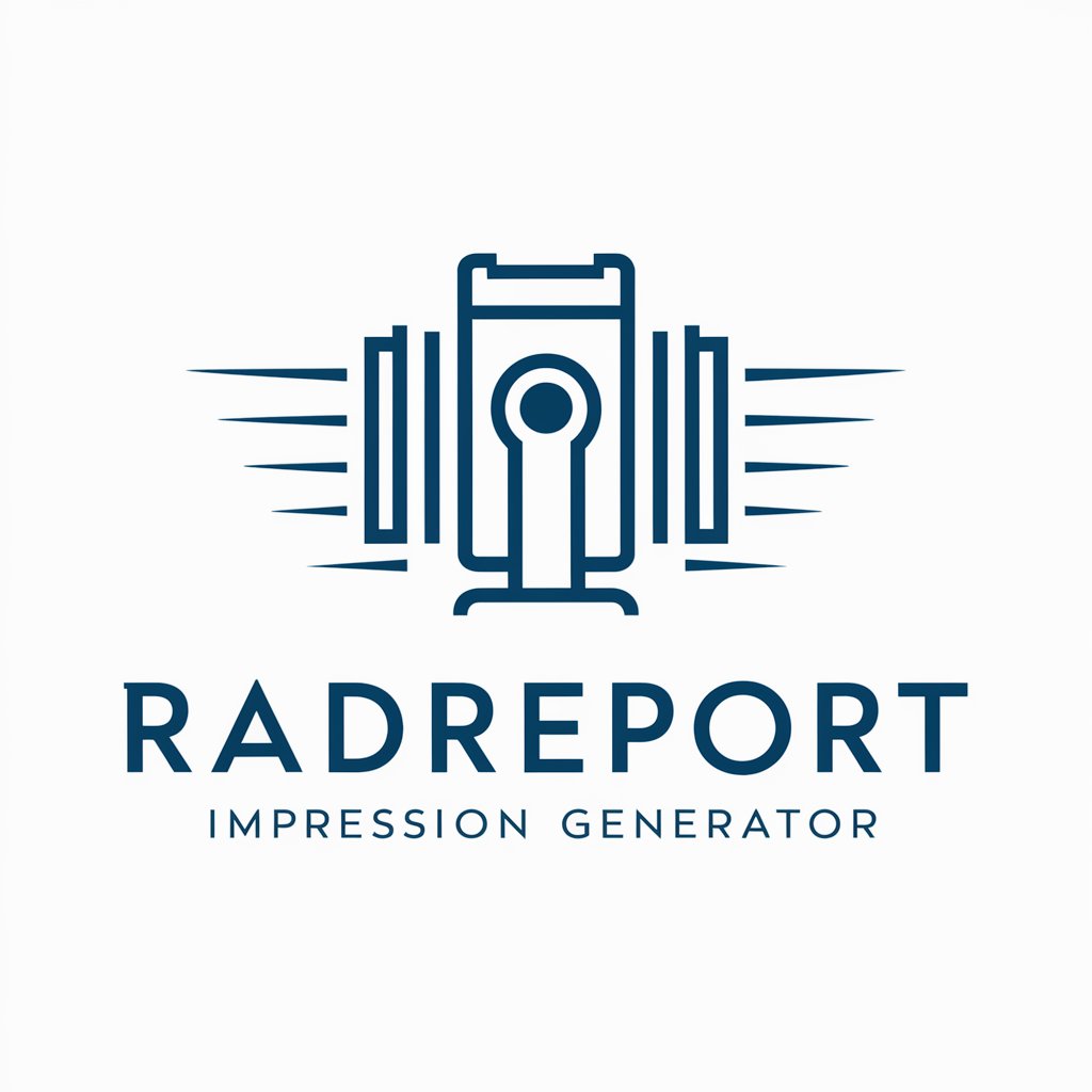 RadReport Impression Generator in GPT Store