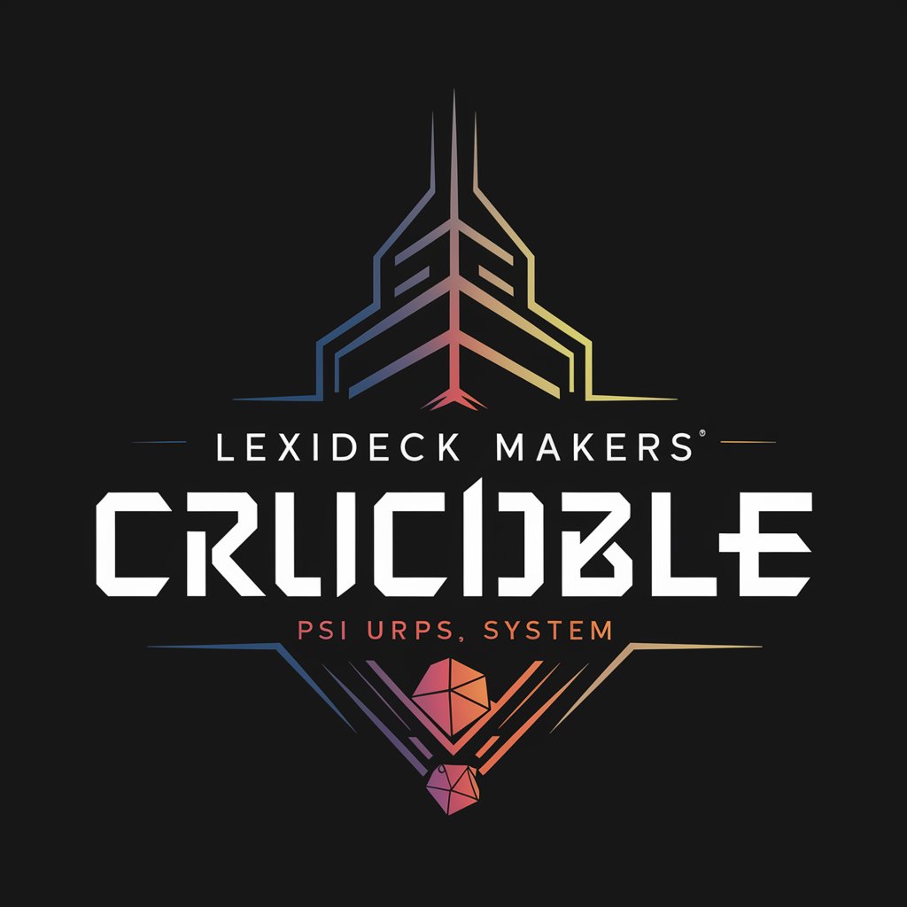 Lexideck Makers' Crucible RPG