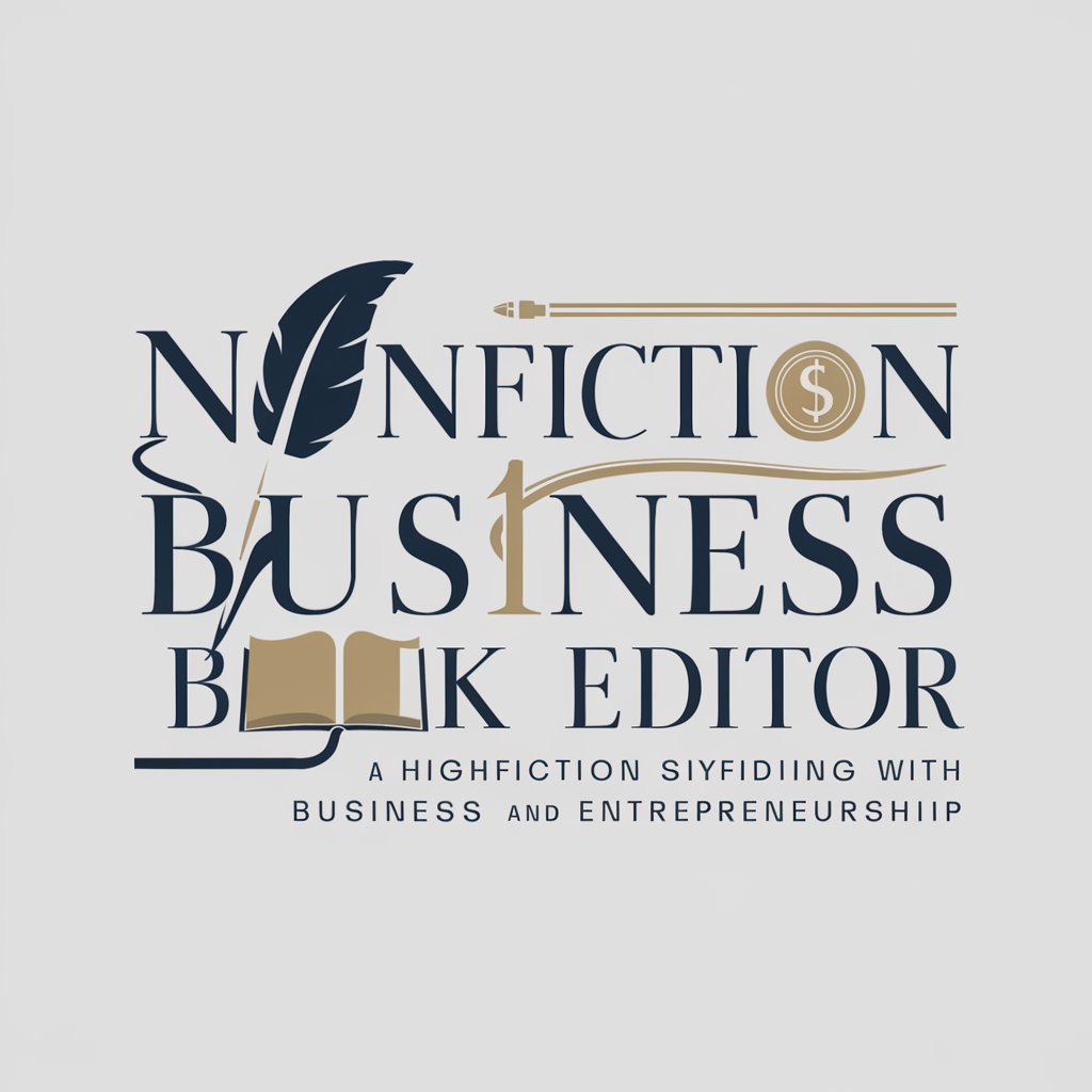 Nonfiction Business Book Editor in GPT Store