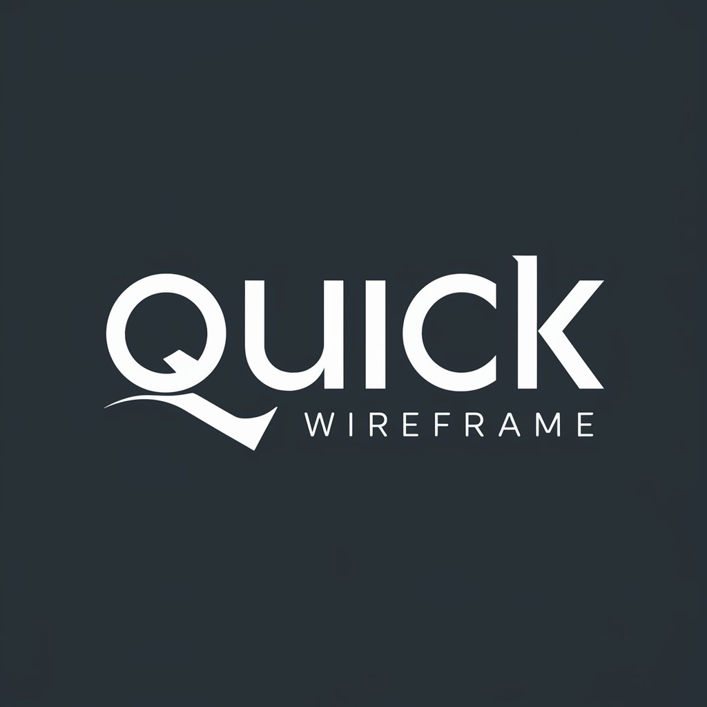 Quick UX Wireframe