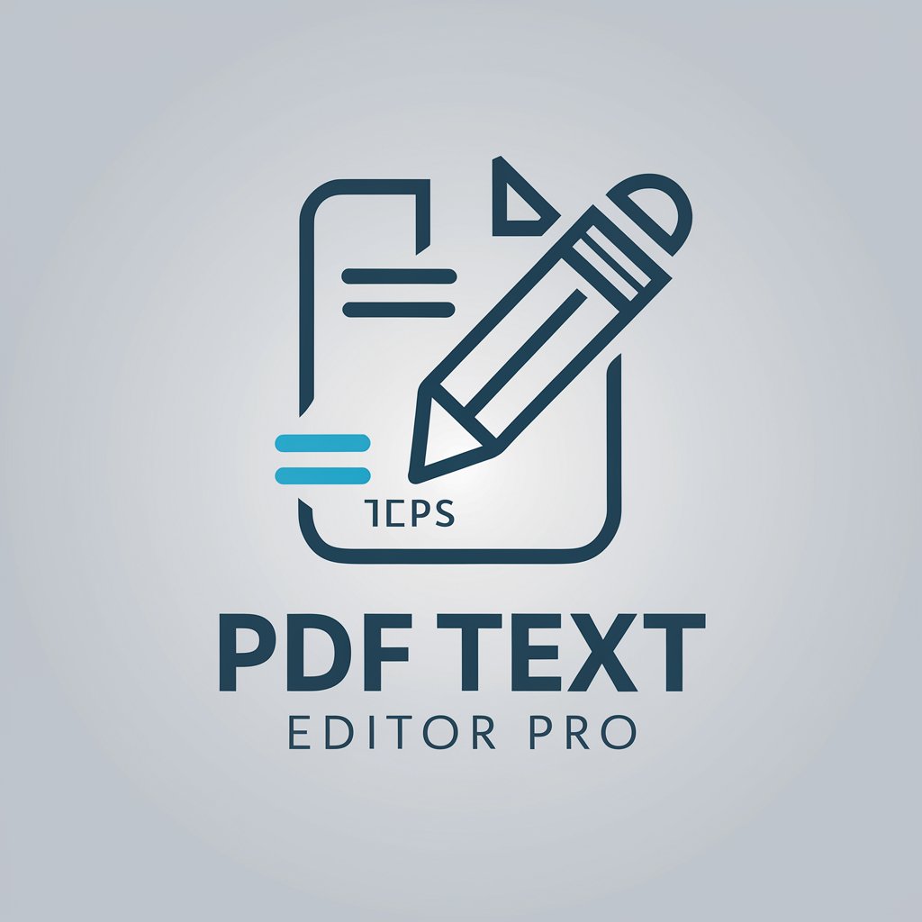 PDF Text Editor Pro in GPT Store