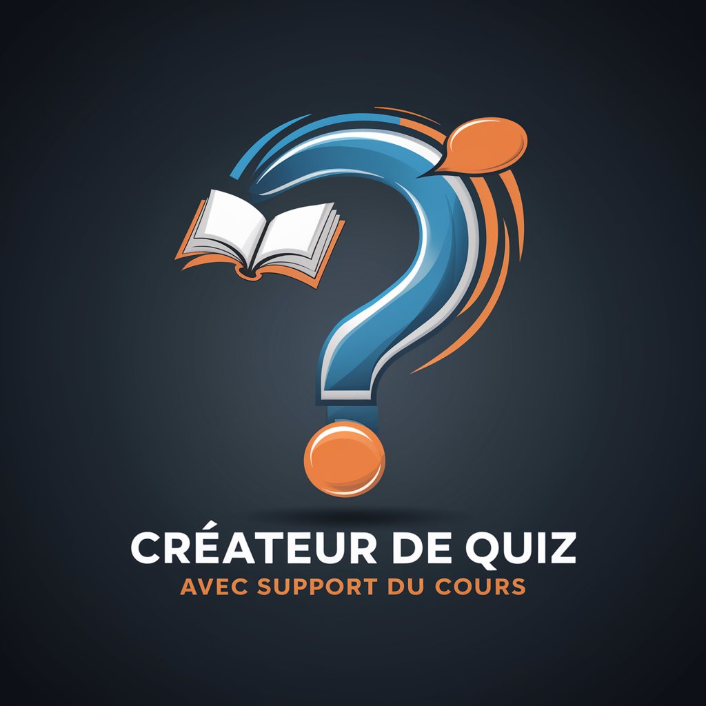 Créateur de quiz avec support du cours in GPT Store