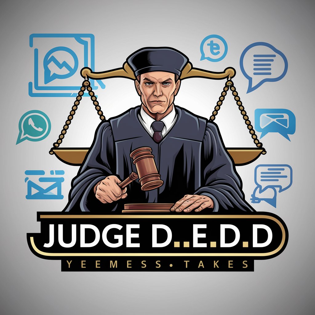 Judge and Jury with Judge D.R.E.D.D. by Veedence