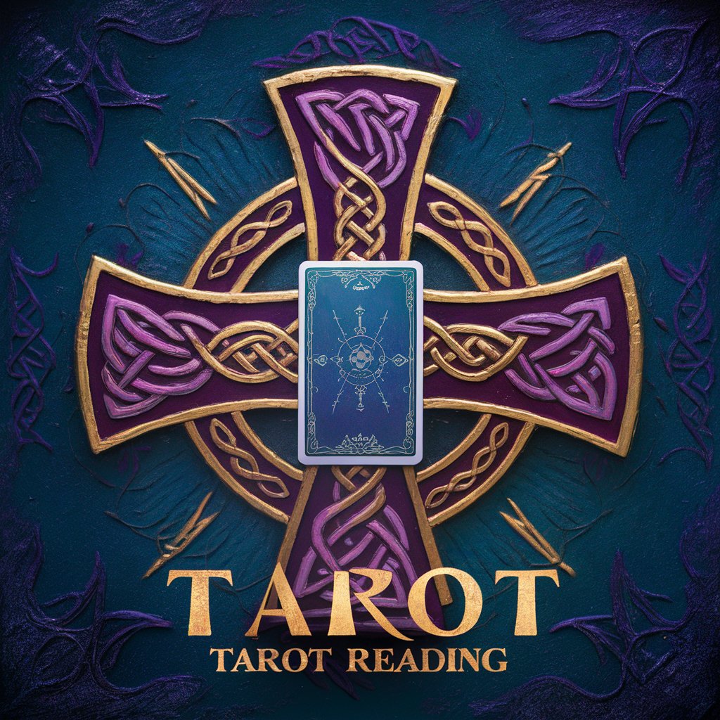 Tarot reading with a Celtic cross.（タロット占い）