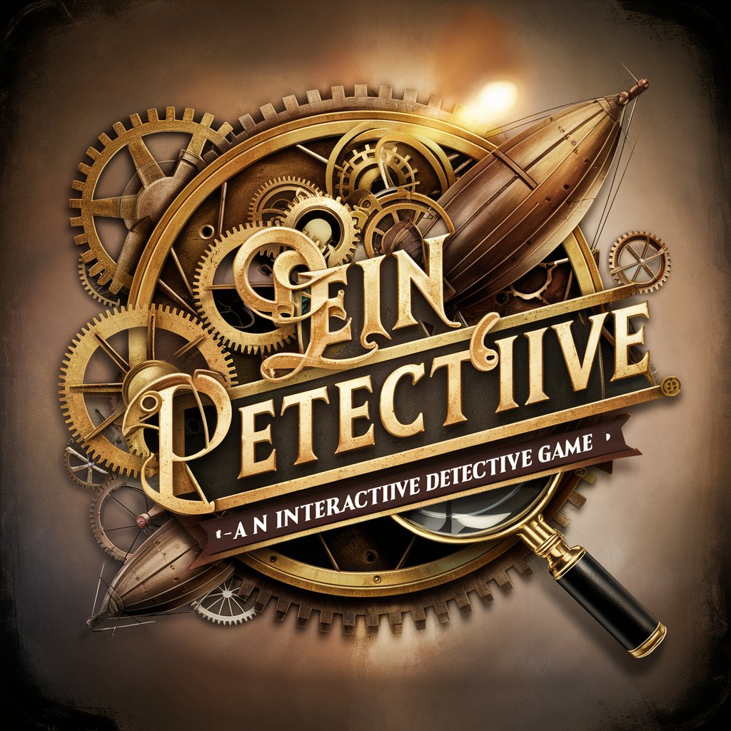 Steampunk Detective, a text adventure game in GPT Store