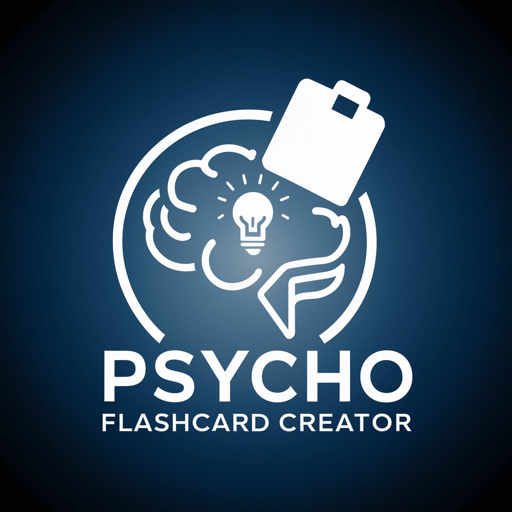 Psycho Flashcard Creator