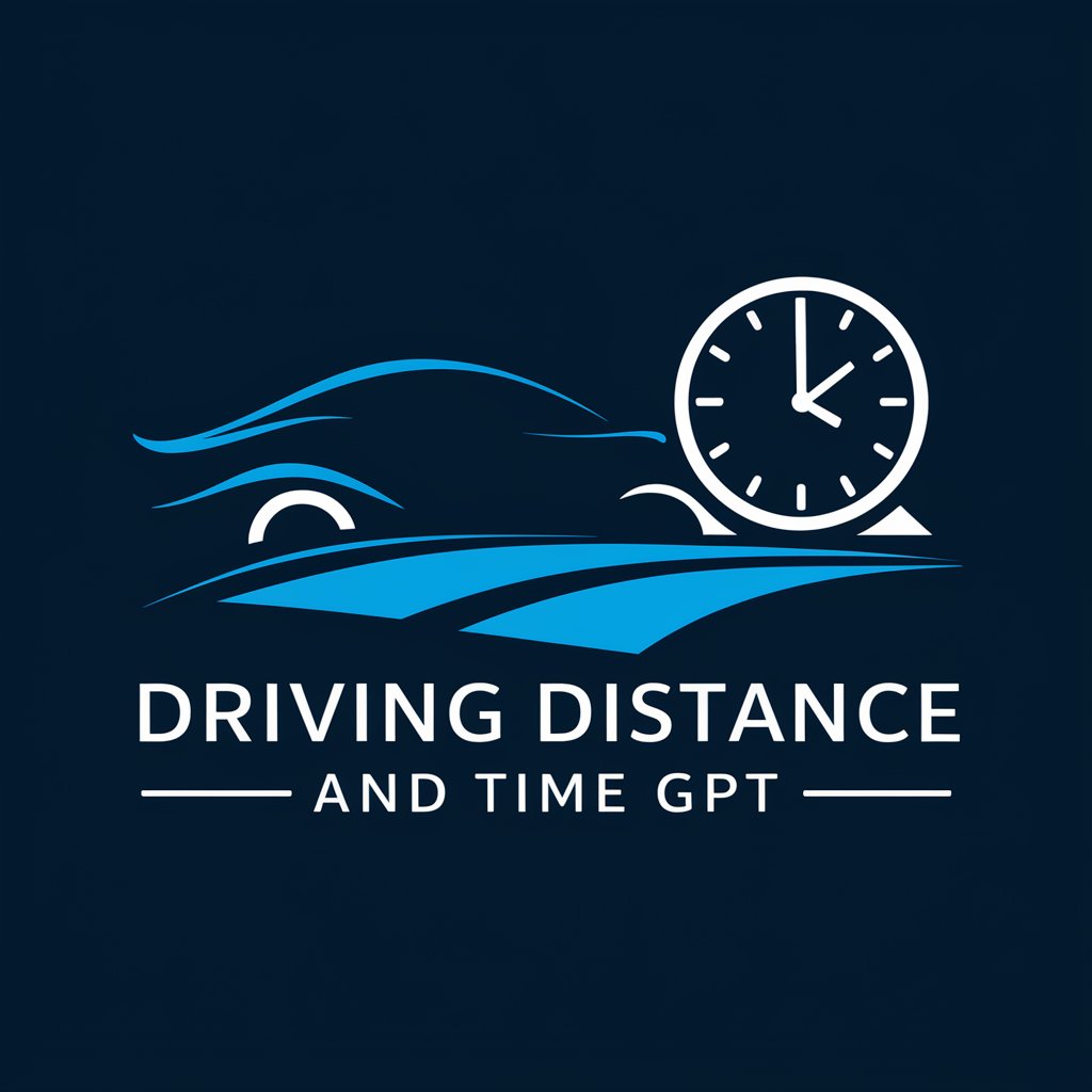 Driving distance and time gpt
