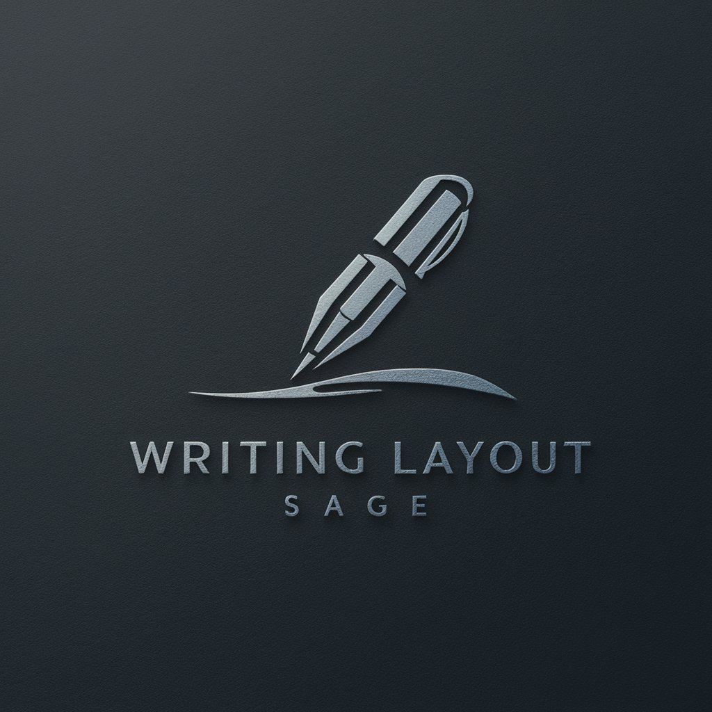 Writing Layout Sage