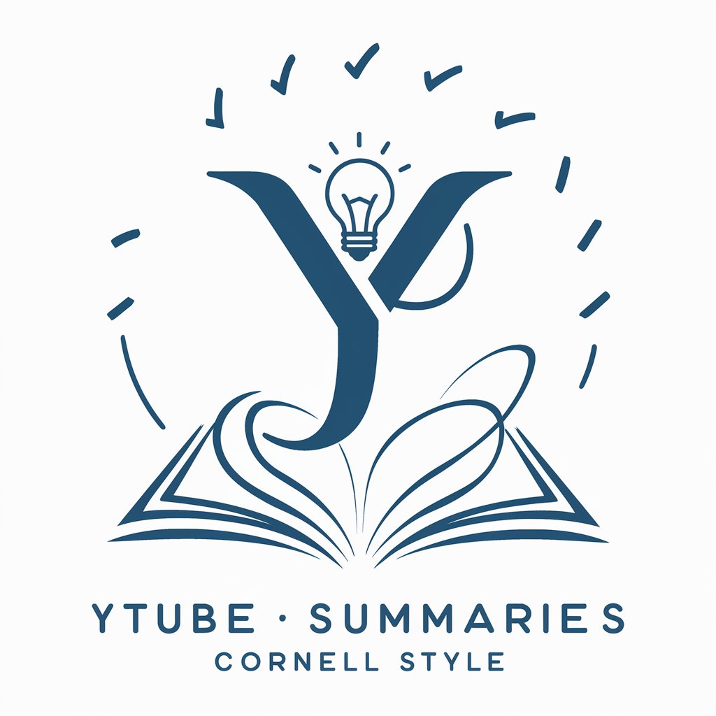 YTube Summaries Cornell Style in GPT Store