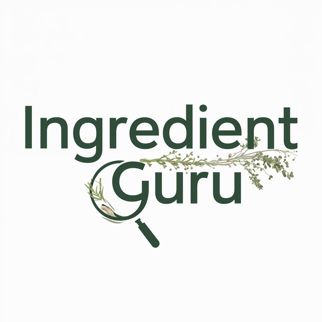 Ingredient Guru in GPT Store