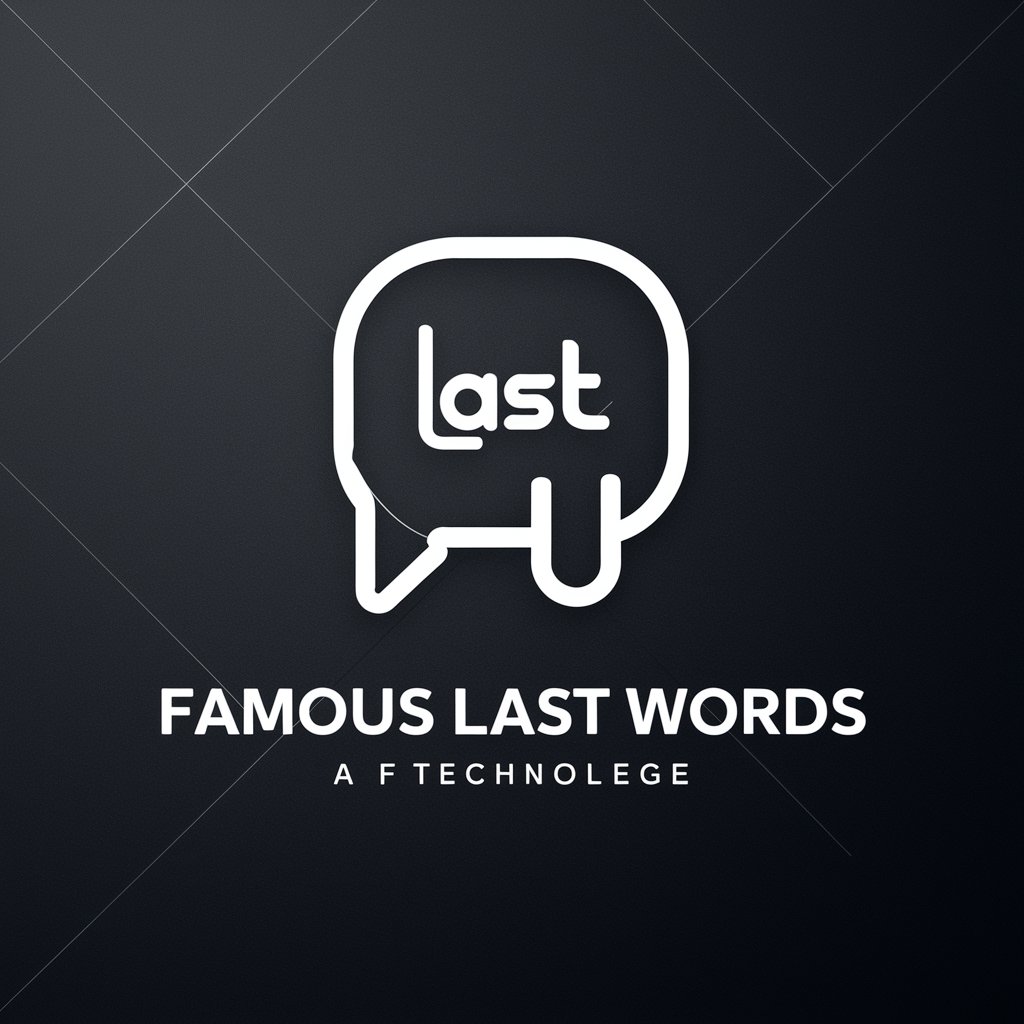 Famous Last Words meaning?