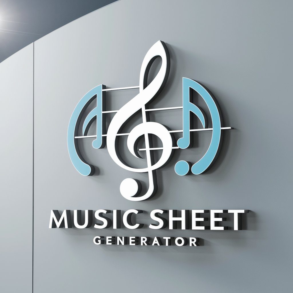 Music Sheet Generator