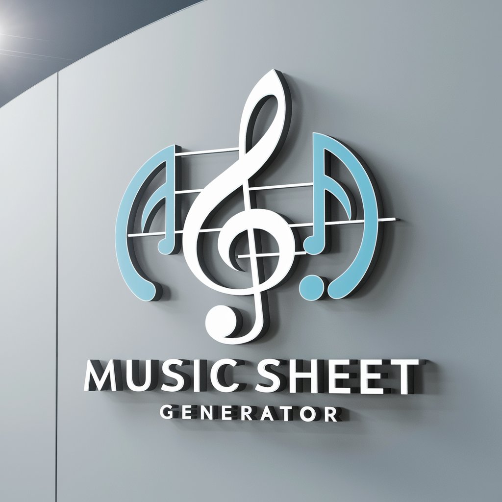 Music Sheet Generator in GPT Store