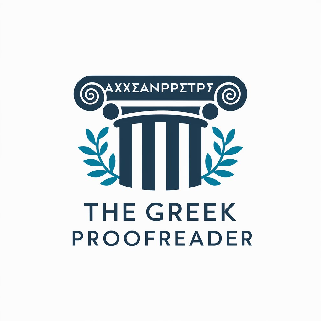 Greek Proofreader