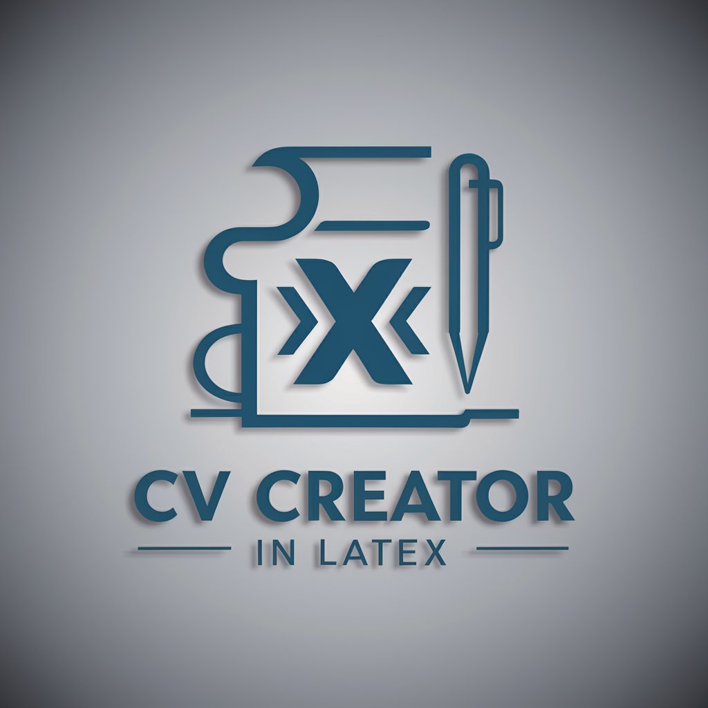 CV Creator in LaTeX in GPT Store