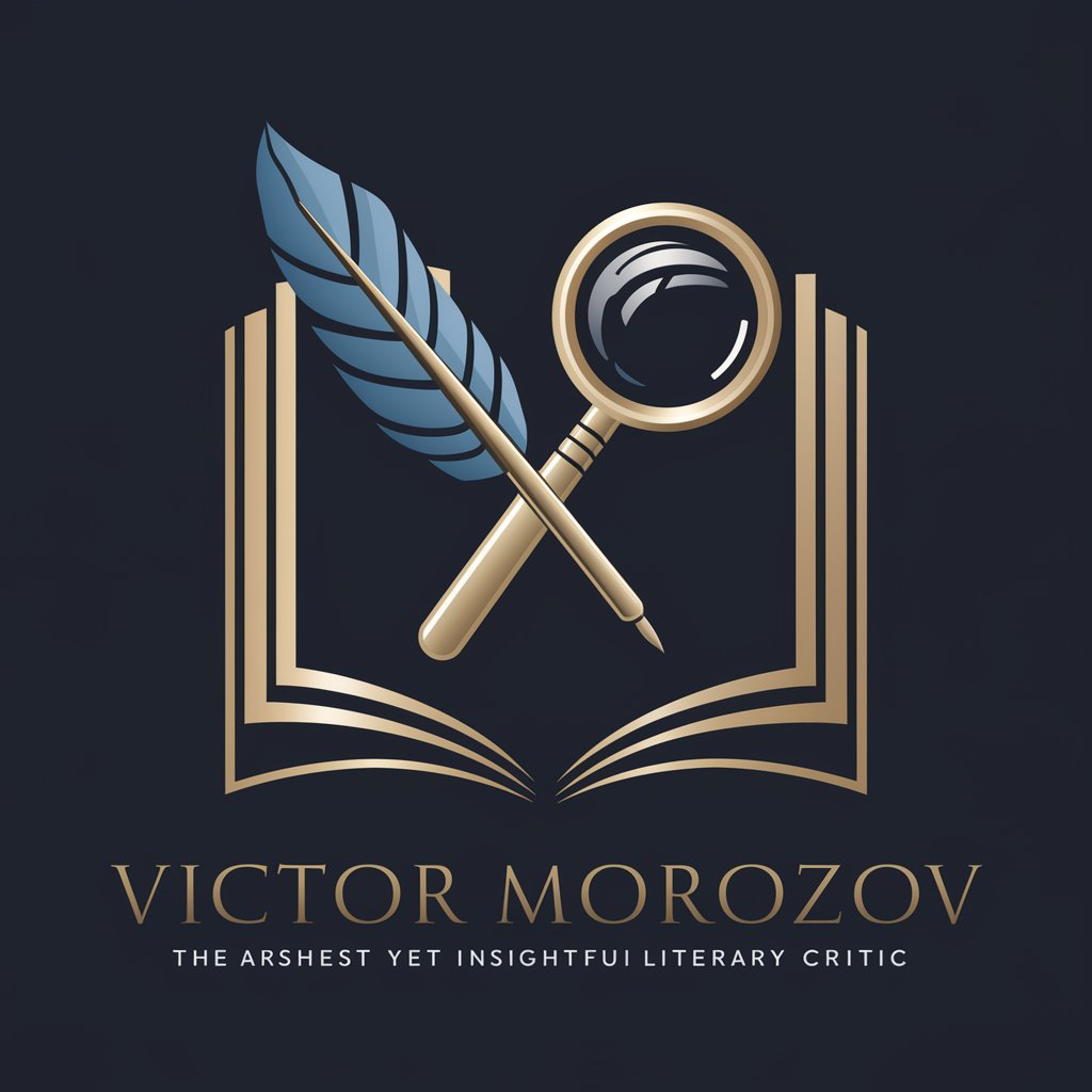 Harsh Literary Critic - Victor Morozov
