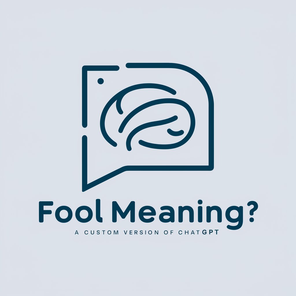 Fool meaning?
