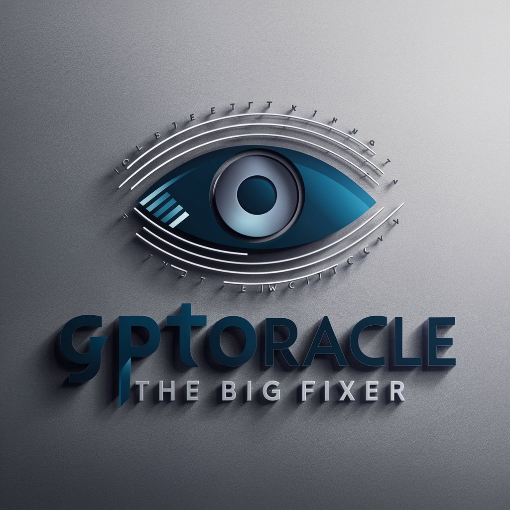 GptOracle | The -B i g F i x-  Administrator in GPT Store
