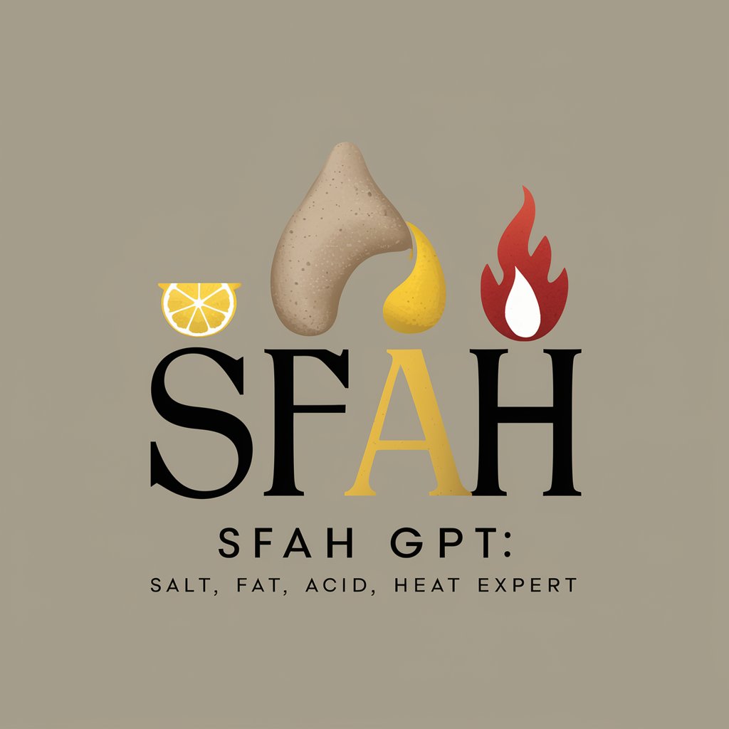 SFAH GPT: Salt, Fat, Acid, Heat Expert in GPT Store