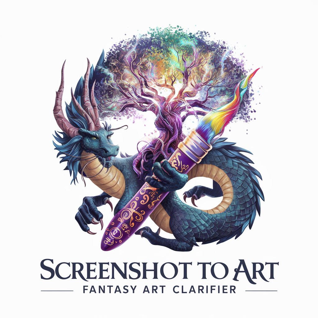 Screenshot to Art in GPT Store