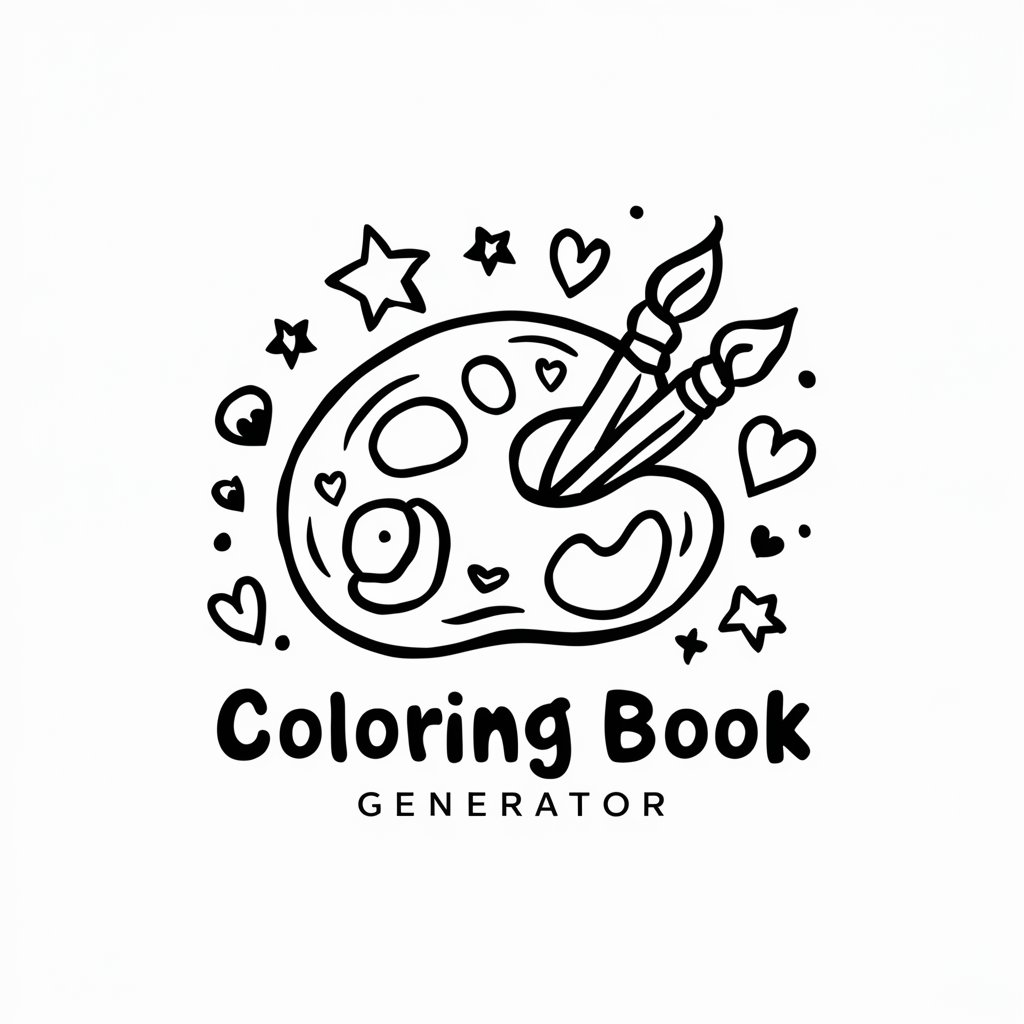 Alma & Mika Coloring Book Generator