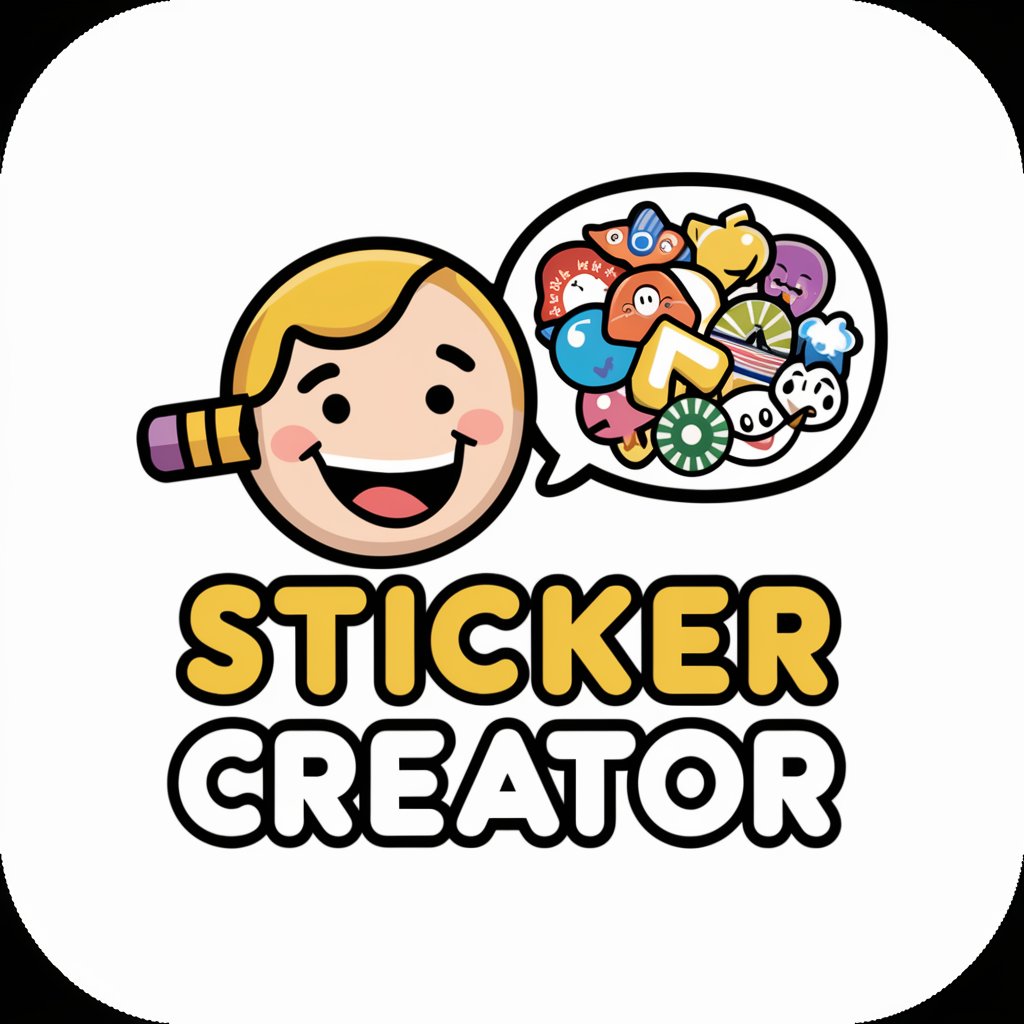 Designs LINE stickers with English text.