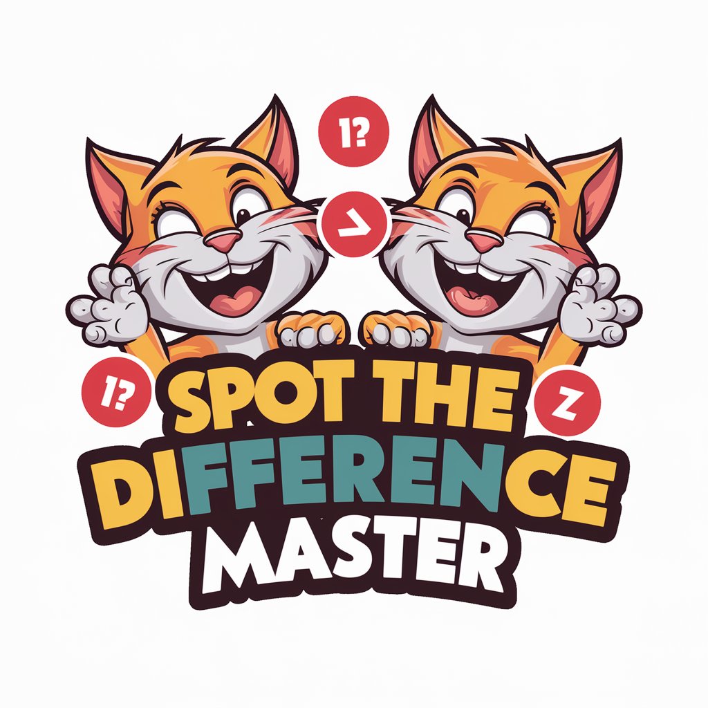 Spot the Difference Master with Solutions in GPT Store