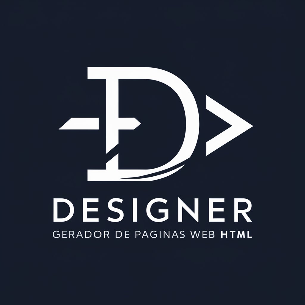 Designer Gerador de Paginas Web HTML in GPT Store