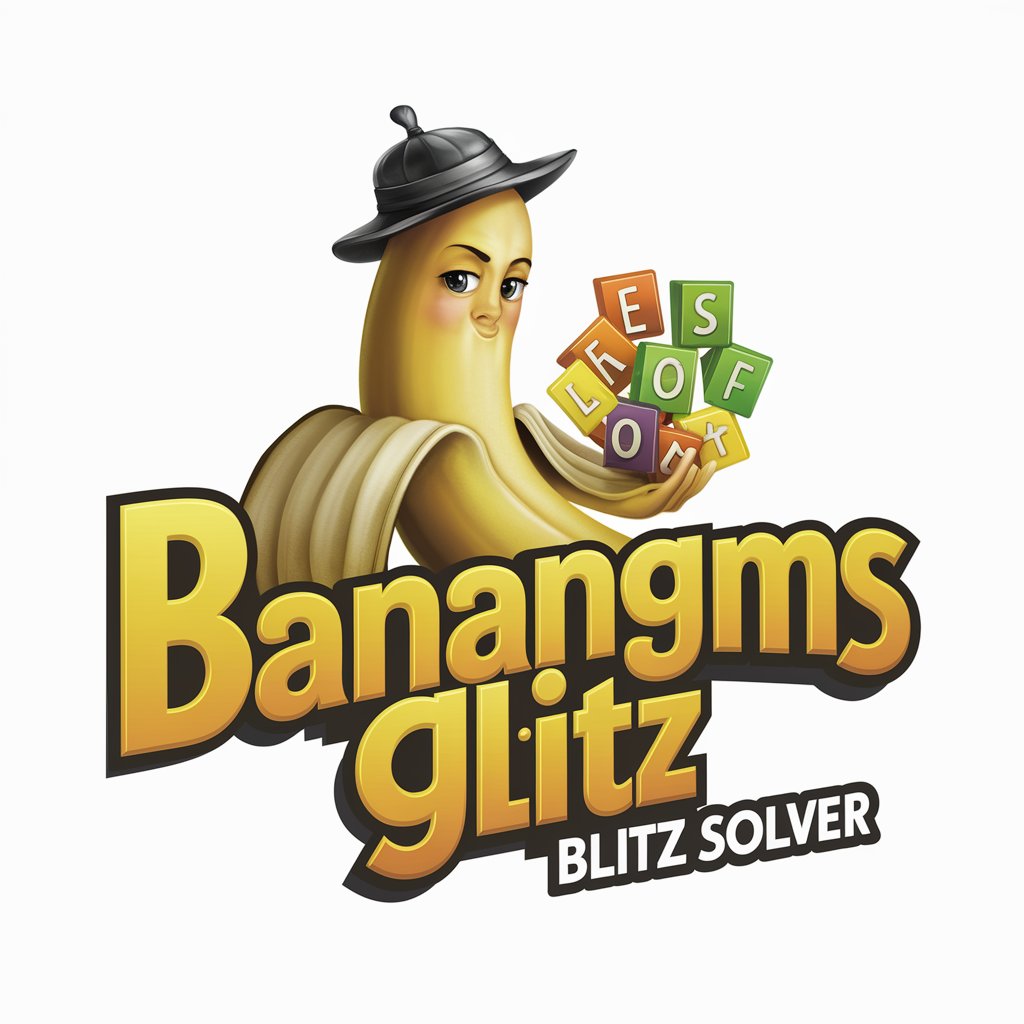 🍌 Bananagrams Blitz Solver 🏆