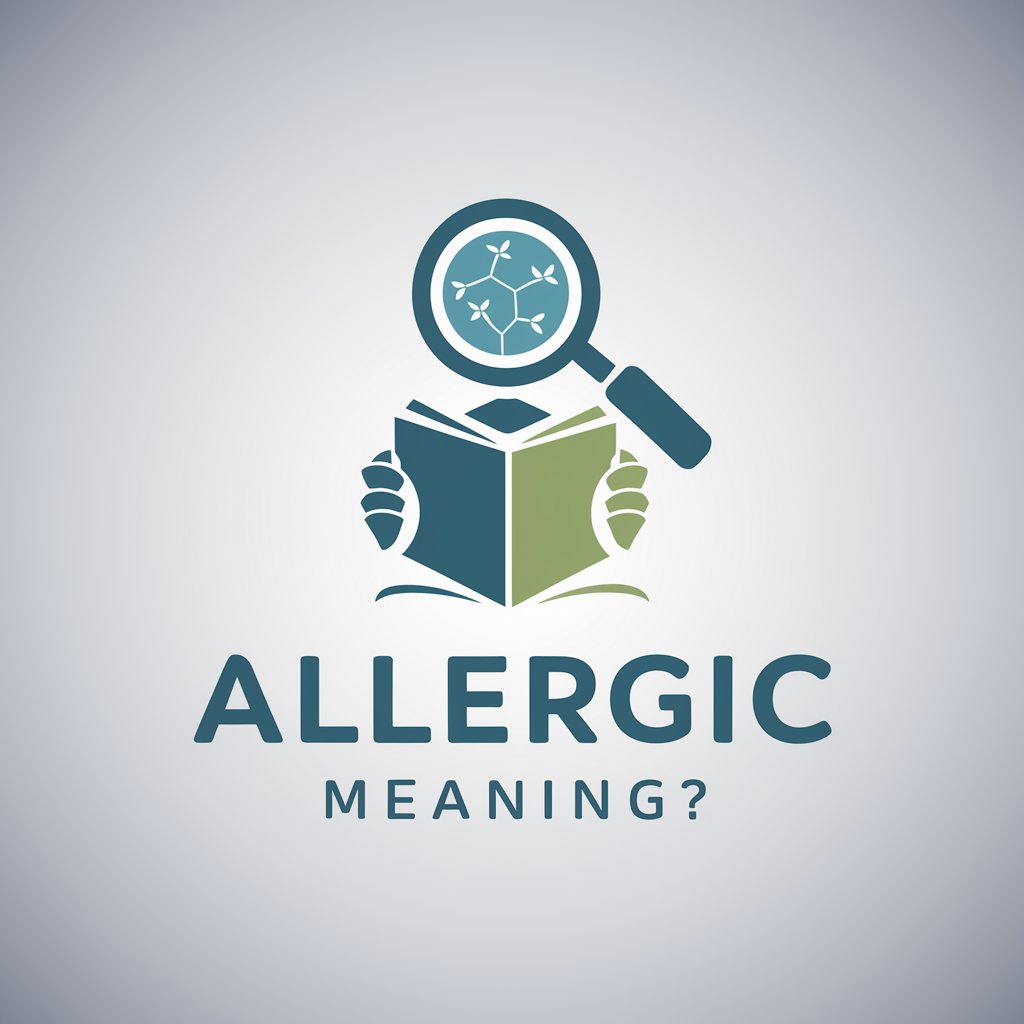Allergic meaning?