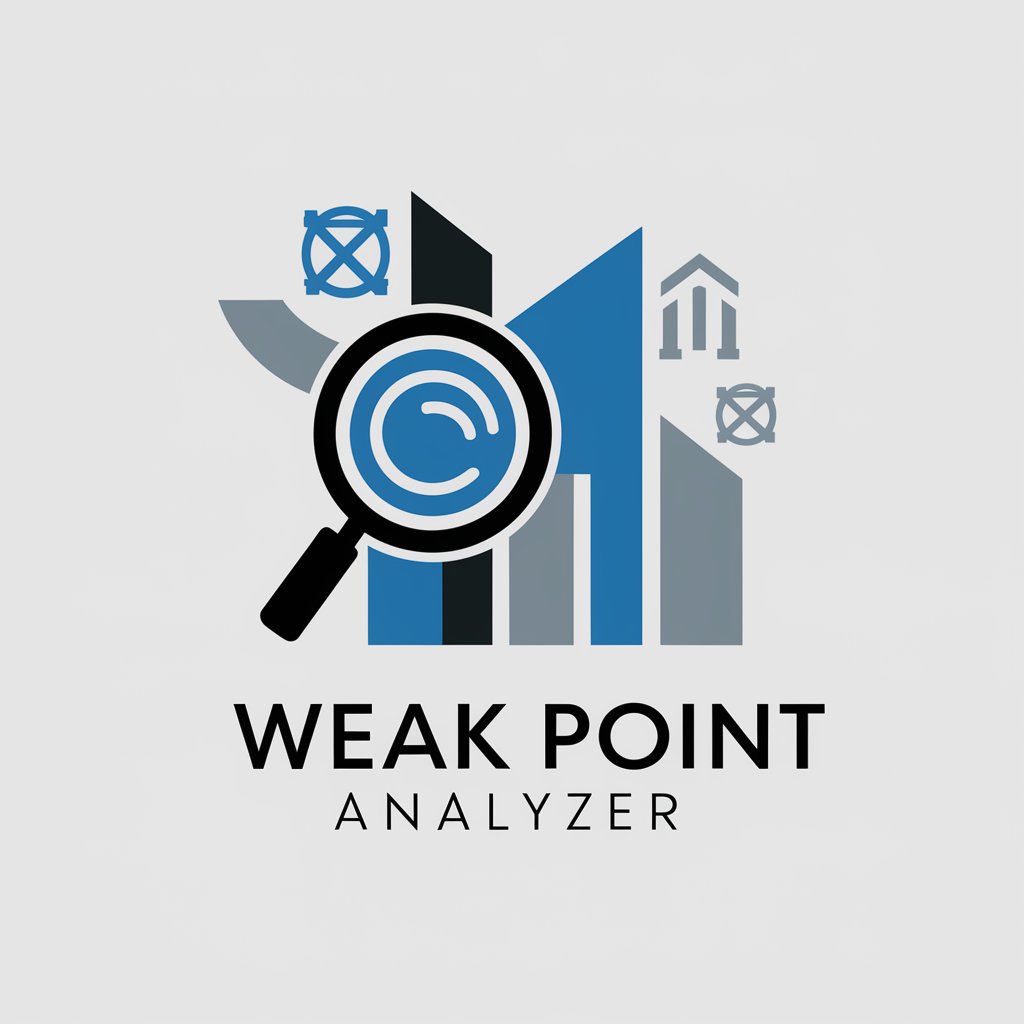Weak Point Analyzer in GPT Store