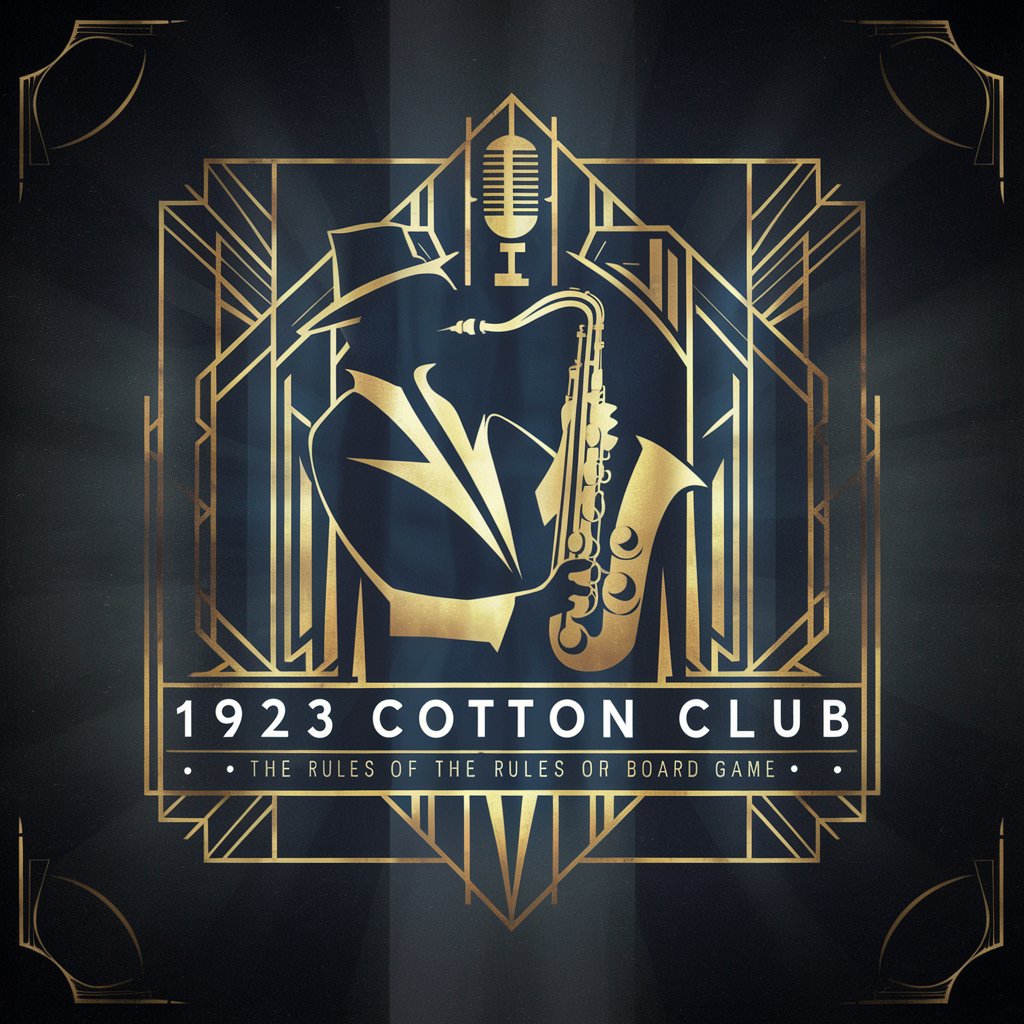 1923 Cotton Club - Reglas en Español in GPT Store