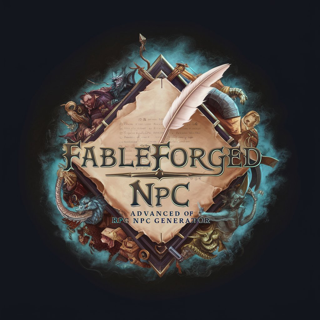 Fableforged NPC - Advanced RPG NPC Generator in GPT Store