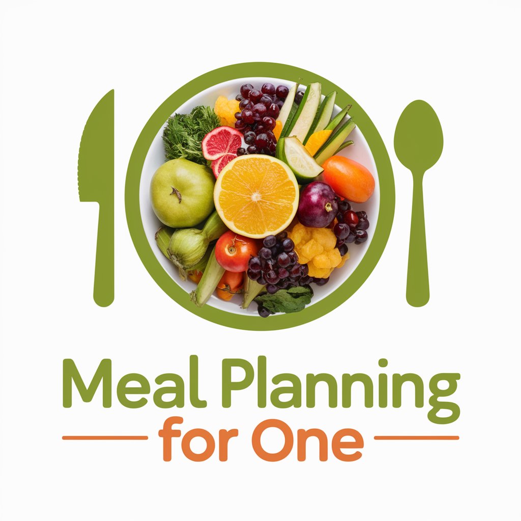 Meal Planning for One in GPT Store