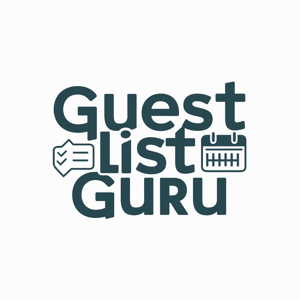 Guest List Guru in GPT Store