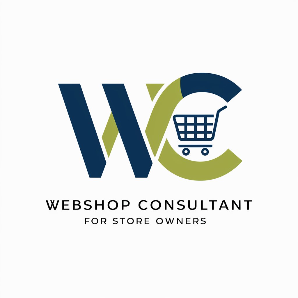 Webshop Consultant for Store Owners in GPT Store