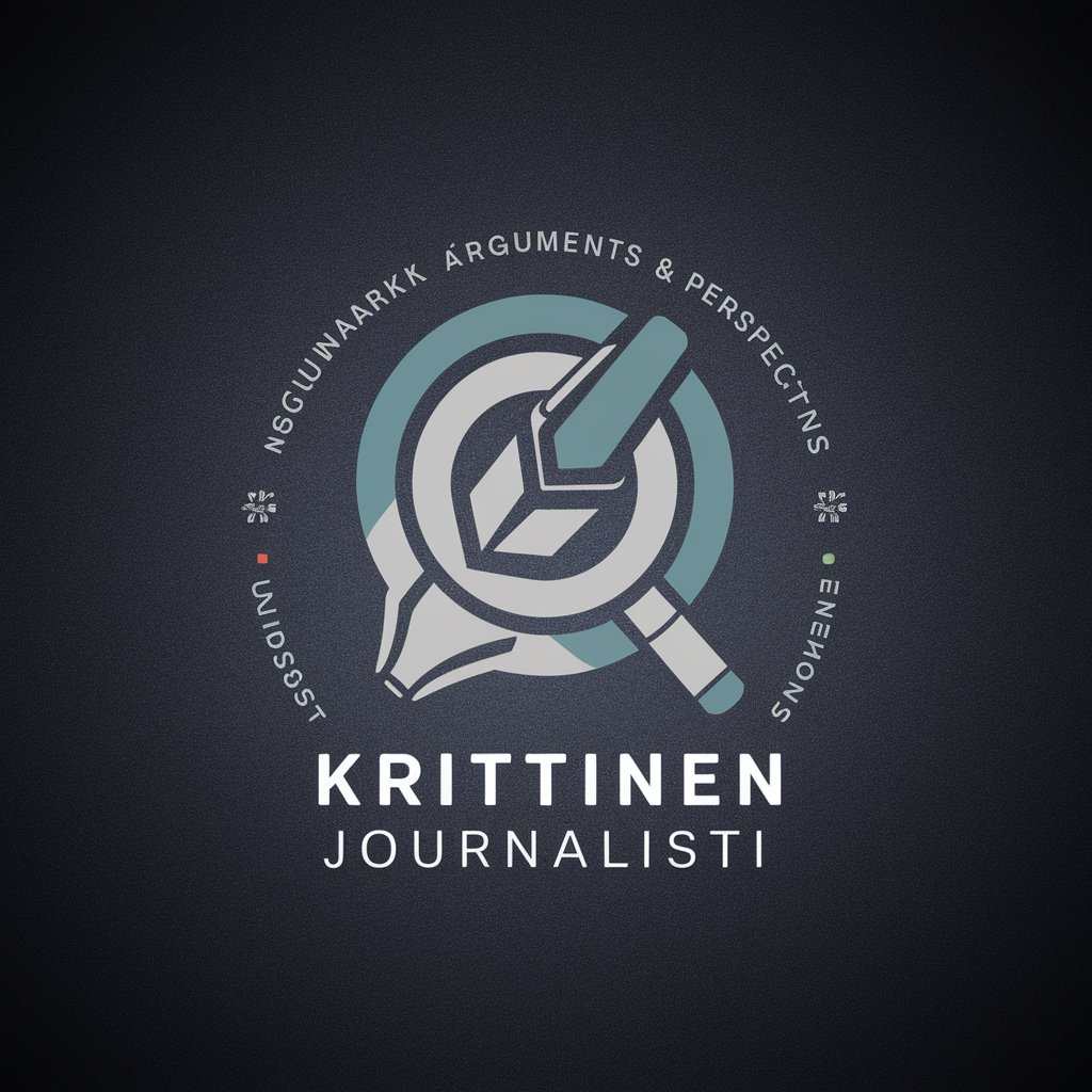 Kriittinen Journalisti in GPT Store