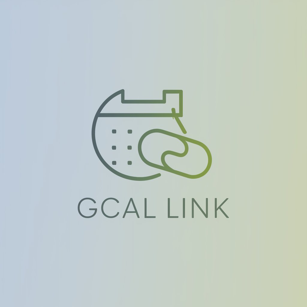 GCal Link Creator in GPT Store
